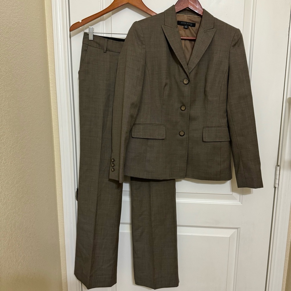 Anne Klein Brown Pantsuit